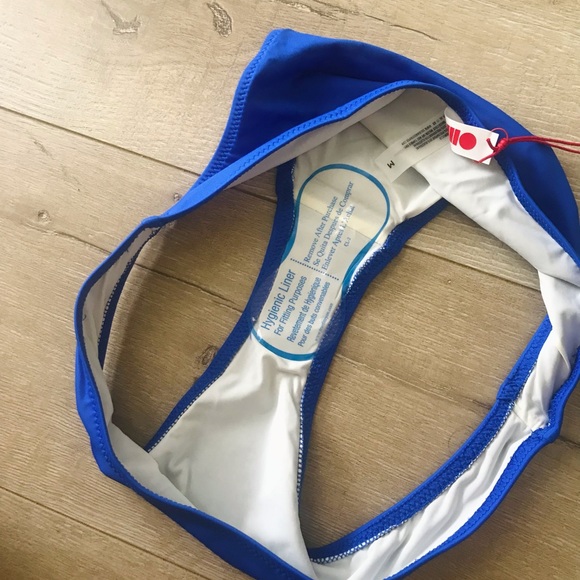 SOLID & STRIPED BIKINI Top and Bottom, Medium, NWT - Picture 12 of 14